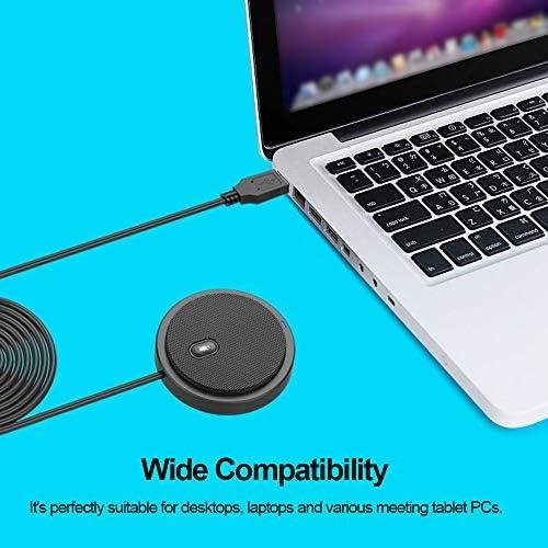 Docooler Microfone Condensador Omnidirecional UM02, USB, Portátil Docooler Microfone Condensador Omnidirecional UM02, USB, Portátil