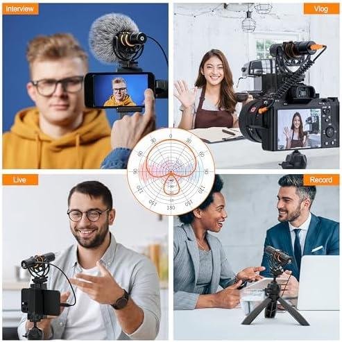 Comica VM10 PRO Microfone de Vídeo Universal -Ganho Ajustável, Saída Digital USB C, Monitoramento Microfone Shotgun para Câmera, Smartphone, Tablet, PC, Ideal para Vlog, Transmissão Ao Vivo, Gravação Comica VM10 PRO Microfone de Vídeo Universal -Ganho Ajustável, Saída Digital USB C, Monitoramento Microfone Shotgun para Câmera, Smartphone, Tablet, PC, Ideal para Vlog, Transmissão Ao Vivo, Gravação