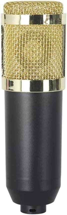         Kit de Microfone Condensador BM800 com Braço Articulado Placa de Som USB, Estúdio, Transmissão ao Vivo, Dublagem, Redução de Ruído, Compatível com Celular, PC, Streaming e Gravação Profissional       