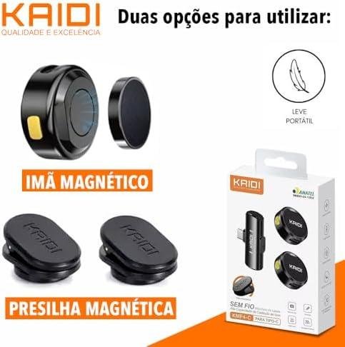 Microfone de Lapela Sem Fio Kit C/ 2 Un P/Celulares Com Conexão USB Tipo C, Iphone (15/16), Android, Podcast, YouTube, TikTok, Instagram, Entrevistas, Lives, Captação Profissional de Áudio, Bluetooth Microfone de Lapela Sem Fio Kit C/ 2 Un P/Celulares Com Conexão USB Tipo C, Iphone (15/16), Android, Podcast, YouTube, TikTok, Instagram, Entrevistas, Lives, Captação Profissional de Áudio, Bluetooth