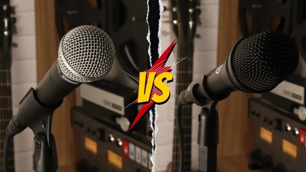 Microfone SHURE SM-58 vs AKG P-3S | Qual é o melhor para você? – TESTE | REVIEW | UNBOXING