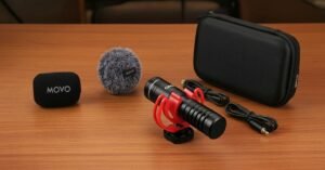 Movo VXR10-PRO: Microfone Shotgun Compacto Vale a Pena?