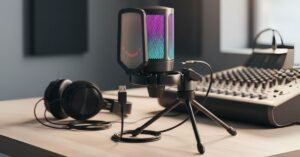 Vale a Pena Comprar o FIFINE A6V? Análise Detalhada para PS5, PC e Podcasts