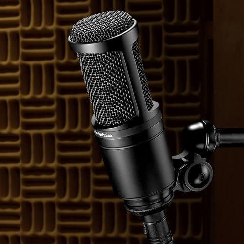         Audio-Technica Microfone Condensador AT2020       