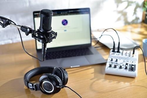         Audio-Technica Microfone Condensador AT2020       