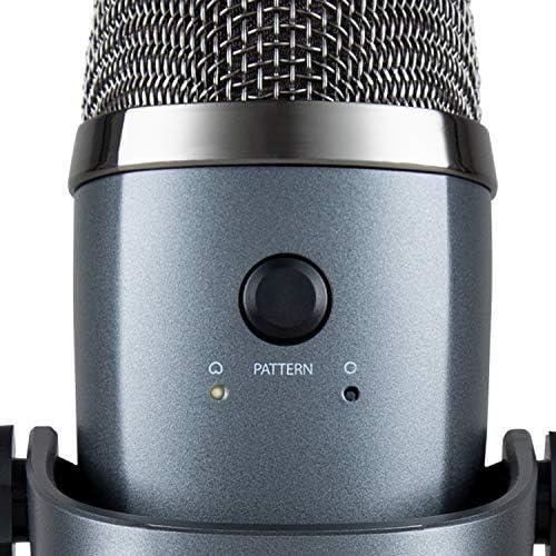Microfone Condensador USB Logitech For Creators Blue Yeti Nano com Captação Cardióide e Omnidirecional, Efeitos BLUE VO!CE, Conexão Plug and Play para Podcast, Gravação e Streaming em PC e Mac - Cinza Microfone Condensador USB Logitech For Creators Blue Yeti Nano com Captação Cardióide e Omnidirecional, Efeitos BLUE VO!CE, Conexão Plug and Play para Podcast, Gravação e Streaming em PC e Mac - Cinza