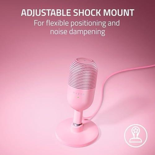         Razer Seiren V3 Mini – Microfone USB ultracompacto – Edição Quartz       