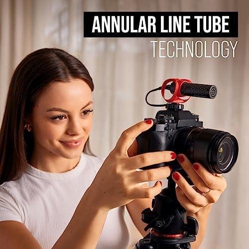 RØDE VideoMicro II Microfone espingarda ultracompacto para gravação de áudio com uma câmera ou dispositivo móvel RØDE VideoMicro II Microfone espingarda ultracompacto para gravação de áudio com uma câmera ou dispositivo móvel