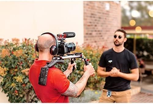 Microfone Rode VideoMic NTG Shotgun Híbrido Analógico/USB com Montagem em Câmera Microfone Rode VideoMic NTG Shotgun Híbrido Analógico/USB com Montagem em Câmera