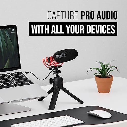 Microfone Rode VideoMic NTG Shotgun Híbrido Analógico/USB com Montagem em Câmera Microfone Rode VideoMic NTG Shotgun Híbrido Analógico/USB com Montagem em Câmera