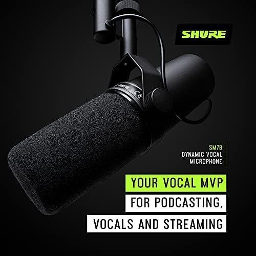 Shure SM7B Microfone Dinâmico Cardióide para Estúdio Shure SM7B Microfone Dinâmico Cardióide para Estúdio