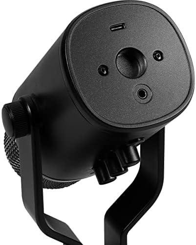         MSI IMMERSE GV60 Streaming MIC 'Interface USB Tipo-C e 3,5 mm Aux, para aplicações profissionais com controle intuitivo em 4 modos: Estéreo, Omnidirecional, cardioide e bidirecional'       