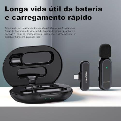 H’Maston MK-06: Microfone de Lapela Sem Fio Vale a Pena?