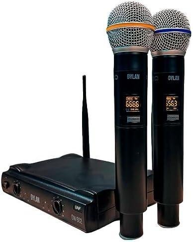 Microfone De Mão Duplo Sem Fio Dylan 26 Canais DW-602 Max Dylan DW-602 Max: Microfone Sem Fio Duplo é Bom?