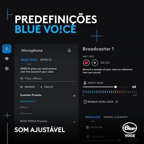 Microfone Condensador Gamer Logitech G Yeti Orb com RGB LIGHTSYNC, Captação Cardioide, Conexão USB Plug and Play para Gravação de Conteúdo e Streaming em PC e Mac - Preto Microfone Condensador Gamer Logitech G Yeti Orb com RGB LIGHTSYNC, Captação Cardioide, Conexão USB Plug and Play para Gravação de Conteúdo e Streaming em PC e Mac - Preto
