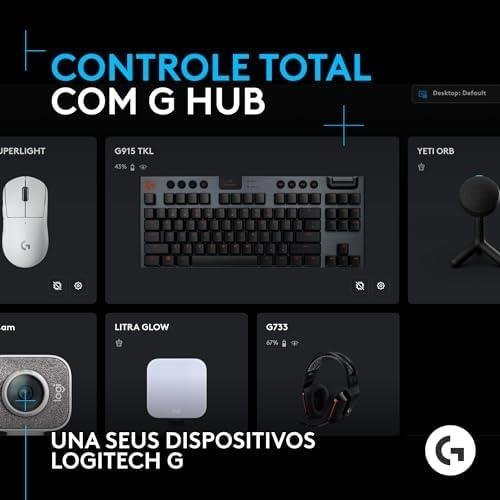 Microfone Condensador Gamer Logitech G Yeti Orb com RGB LIGHTSYNC, Captação Cardioide, Conexão USB Plug and Play para Gravação de Conteúdo e Streaming em PC e Mac - Preto Microfone Condensador Gamer Logitech G Yeti Orb com RGB LIGHTSYNC, Captação Cardioide, Conexão USB Plug and Play para Gravação de Conteúdo e Streaming em PC e Mac - Preto