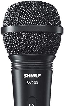 Shure SV200: Microfone Dinâmico de Mão Profissional Vale a Pena?