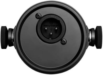         Shure Microfone de Podcast MV7X XLR - Microfone Dinâmico de Qualidade Profissional para Podcasting e Gravação Vocal, Tecnologia de Isolamento de Voz, Construção de Todo Metal, Compatível com Microfone, Frequência Otimizada - Preto       