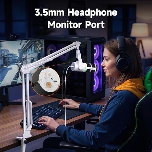 Comica EJoy D10: Microfone USB-C/XLR com RGB Vale a Pena?