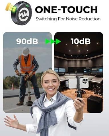 Hollyland Lark M2 Microfone de Lapela sem Fio(2TX3RX), Transmissão Sem Fio de 1000ft, Cancelamento de Ruído, 40 H Tempo de Trabalho, Compatível com Camera, iPhone, Android, PC ao Vivo-Preto Hollyland Lark M2 Microfone de Lapela sem Fio(2TX3RX), Transmissão Sem Fio de 1000ft, Cancelamento de Ruído, 40 H Tempo de Trabalho, Compatível com Camera, iPhone, Android, PC ao Vivo-Preto