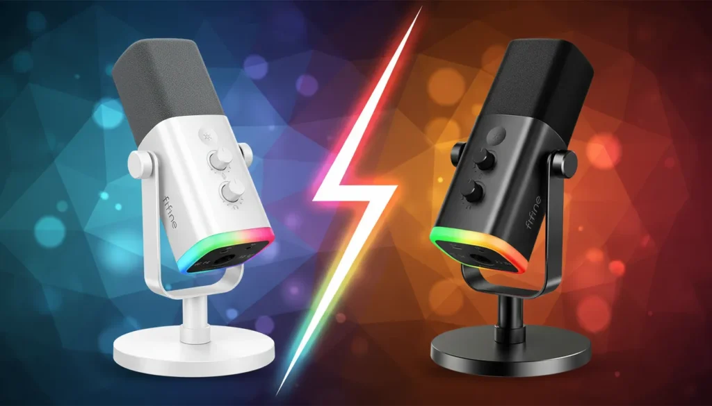 Fifine K678 vs AM8: Qual o Melhor Microfone para Você?