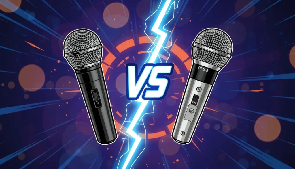 Dylan SMD-58 Plus vs DLS-8 P4: Qual Microfone Profissional Escolher?