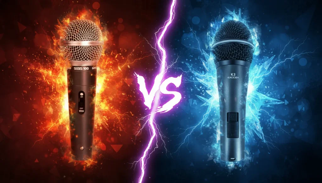 Santo Angelo SAS 100 vs Kadosh K-3: Qual Microfone Comprar?