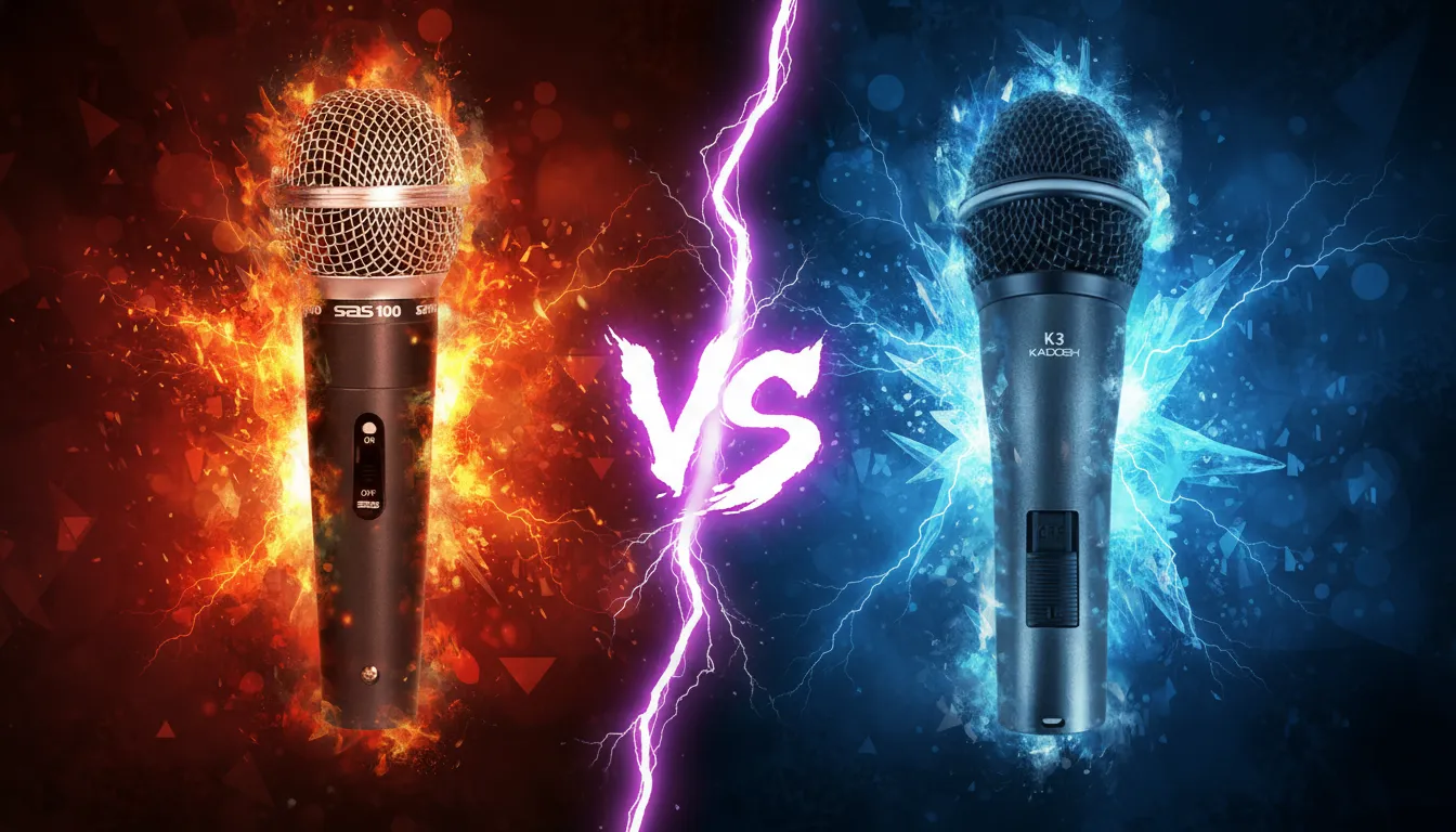Santo Angelo SAS 100 vs Kadosh K-3: Qual Microfone Comprar?