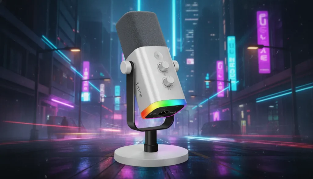 FIFINE AM8 Branco: Vale a Pena para Gamers e Streamers?