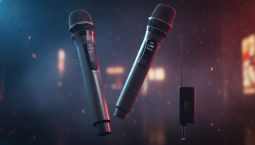 Microfone Sem Fio Duplo UHF MAC002 é Bom