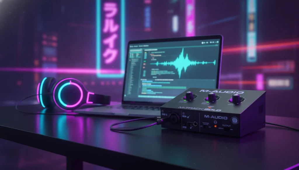 M-Audio M-Track Solo Funciona