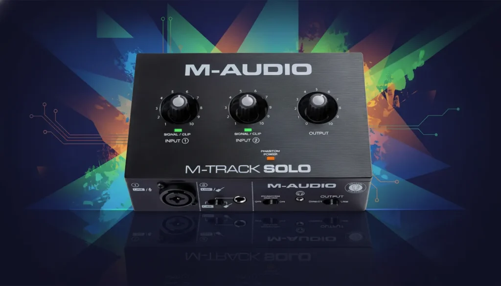 M-Audio M-Track Solo Funciona? Minha Experiência Real