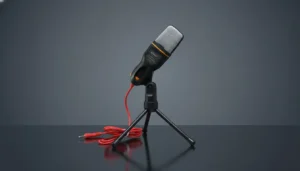 Microfone Condensador PC Tripé P2 é Bom?