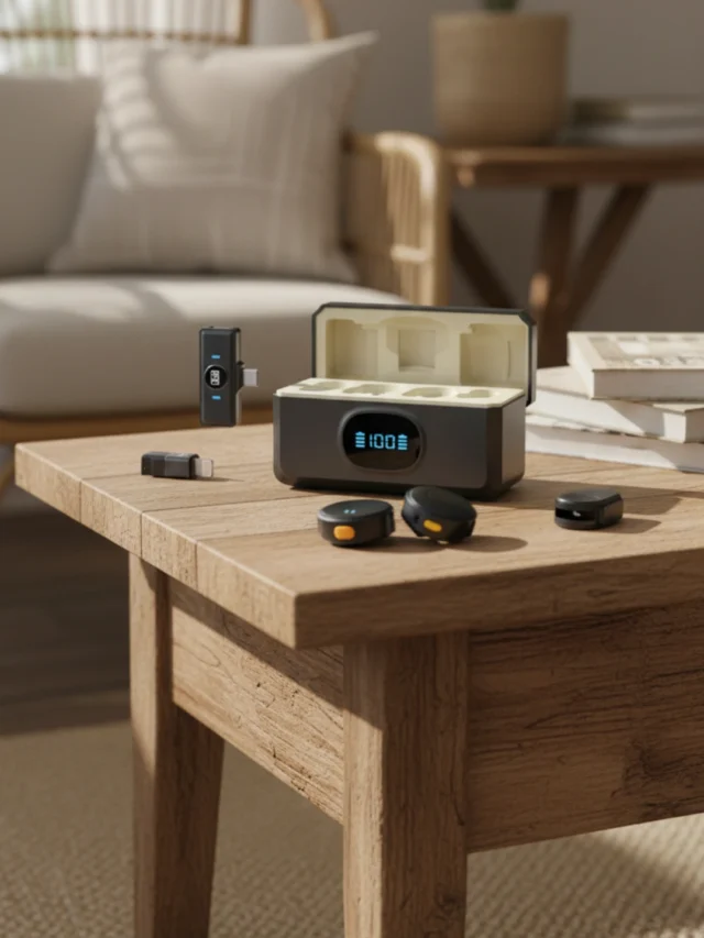 Microfone Lapela Magnético