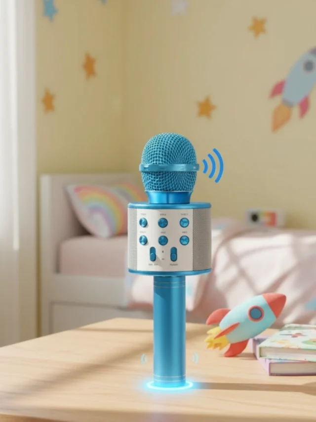 Microfone Karaokê Infantil