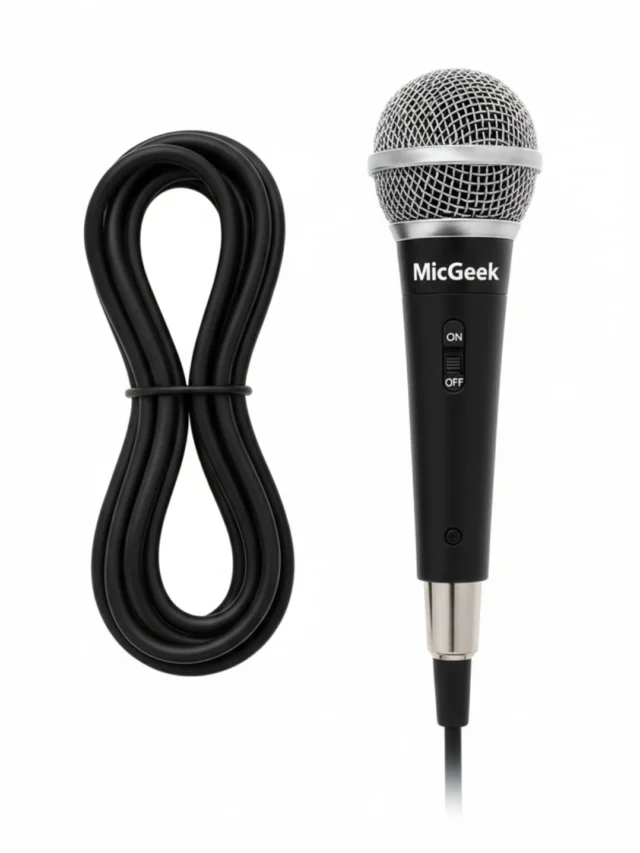 Microfone Dinâmico Micgeek