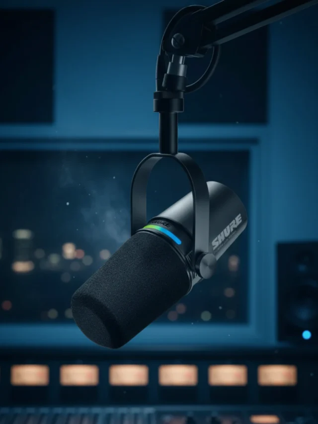 Shure MV7: A Escolha Definitiva para Podcast e Streaming