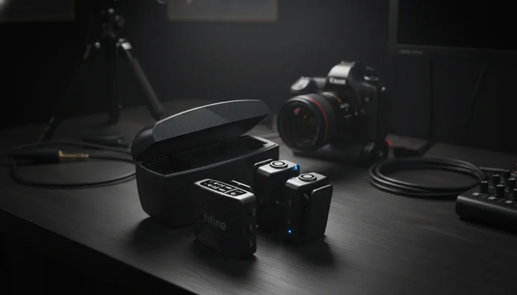 Microfone FIFINE M9 Sem Fio