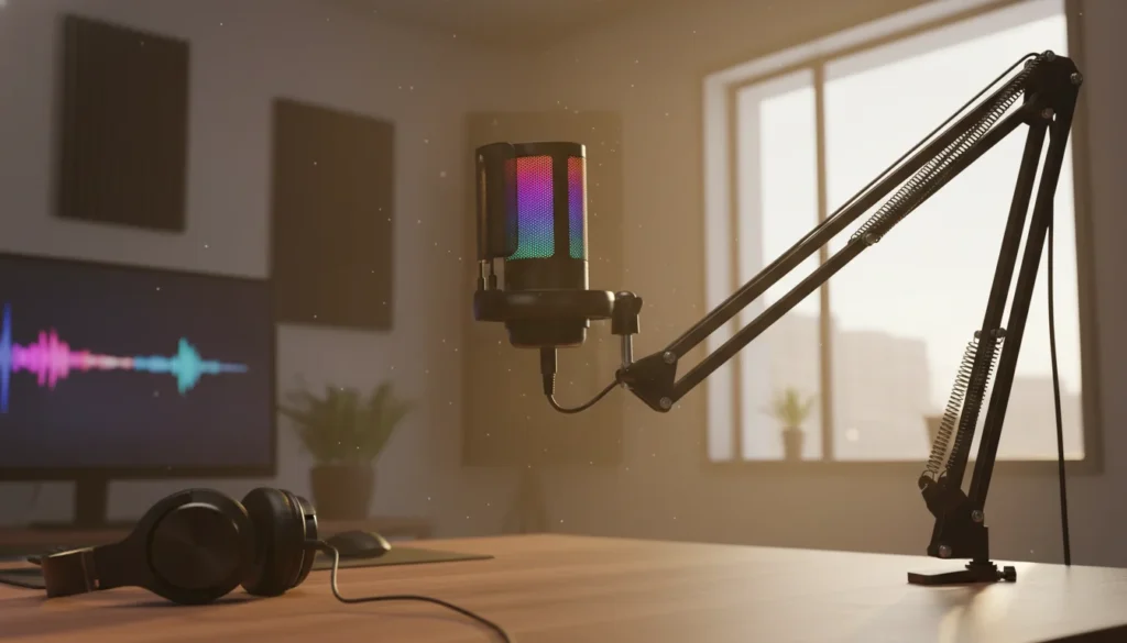 Microfone USB Gaming PC RGB: Análise Definitiva se Vale a Pena