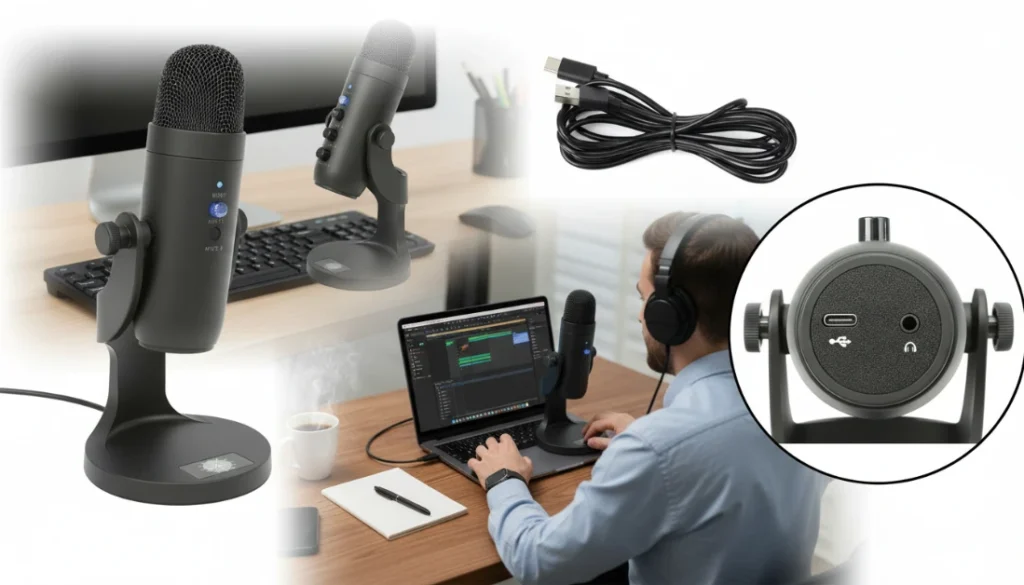 Review Kapbom KA-1333: O Microfone USB 360º Vale a Pena?