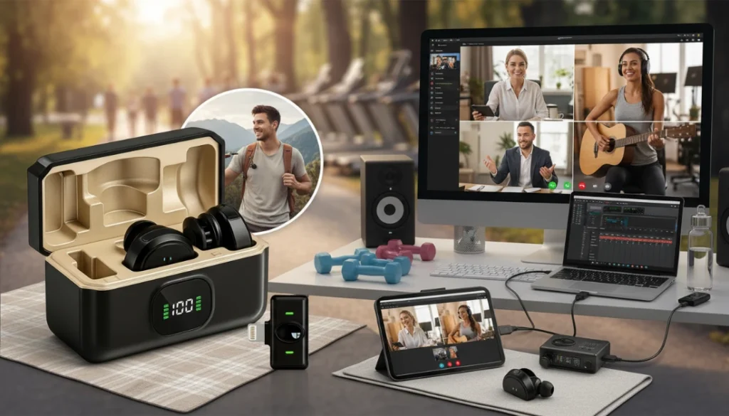 Microfone Liggi Lapela Duplo iPhone