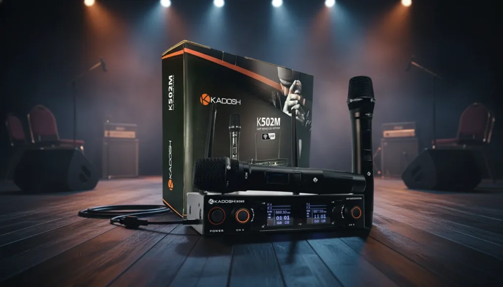 Microfone Sem Fio Kadosh K-502M 