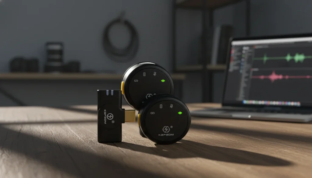 Microfone de Lapela Sem Fio Tipo C Dual: Áudio Profissional no Celular?