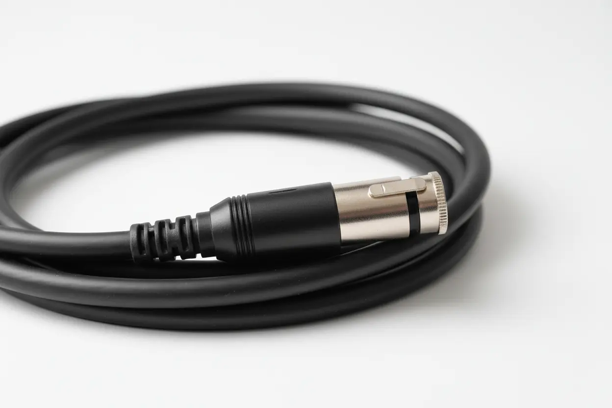 cabo xlr profissional para microfone