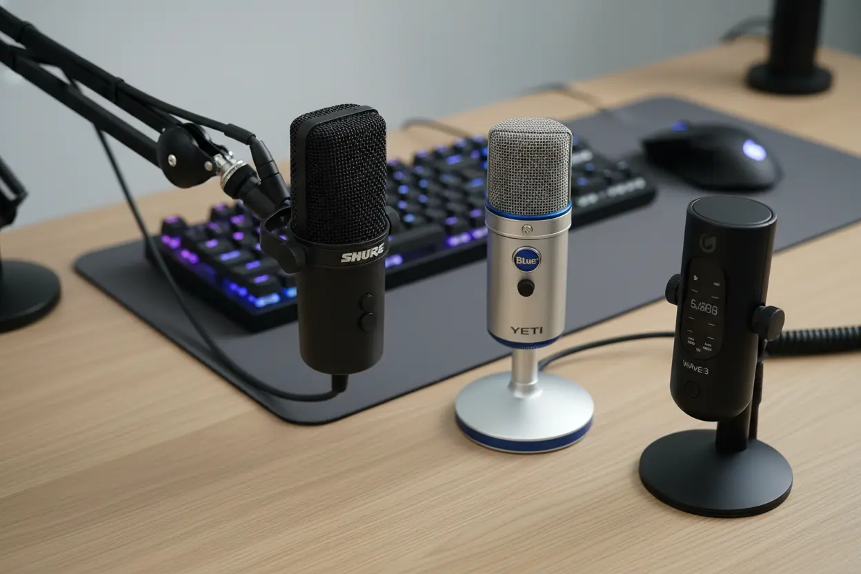 Melhores Microfones para Streamers Melhor microfone para streaming Twitch - modelos recomendados.