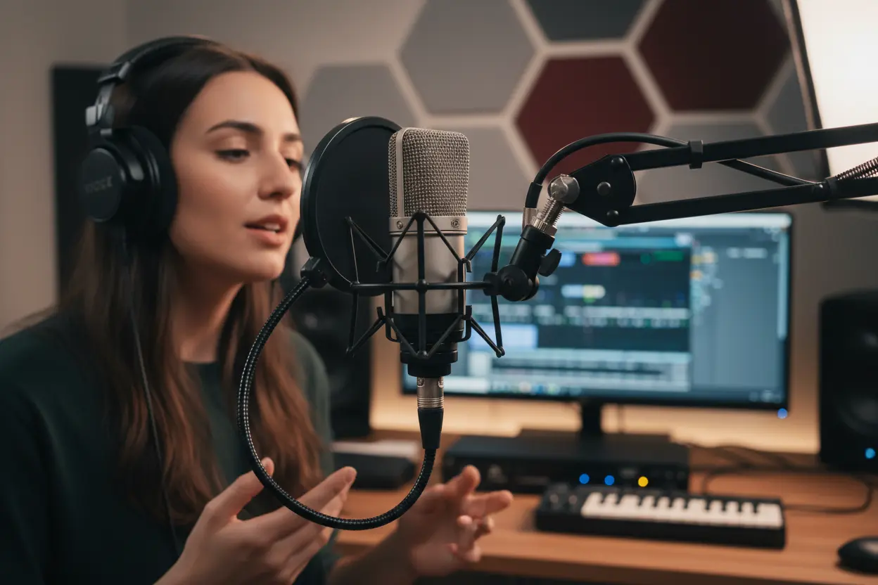 Microfone Dinâmico ou Condensador