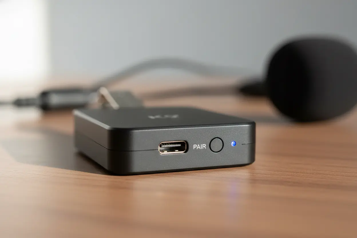 microfone de lapela wireless k9 review