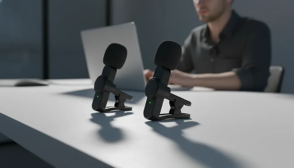 microfone de lapela wireless k9 review