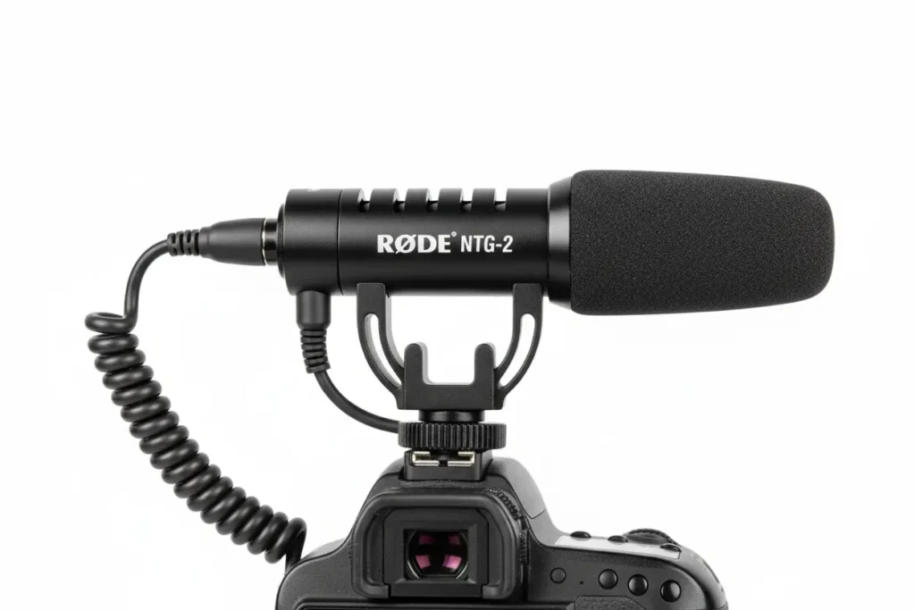 microfone shotgun para cameras dslr