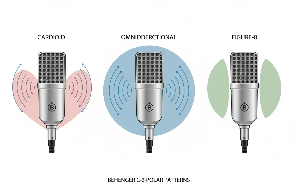 Behringer C3 Microfone Condensador Profissional: Análise 2026